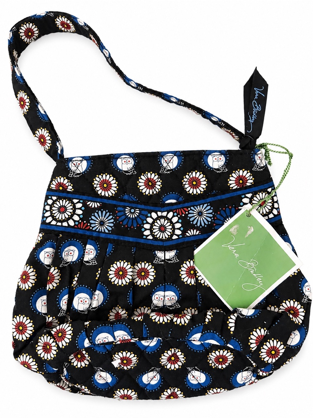 NWT Vera Bradley Night Owl Quilted Mini Bag